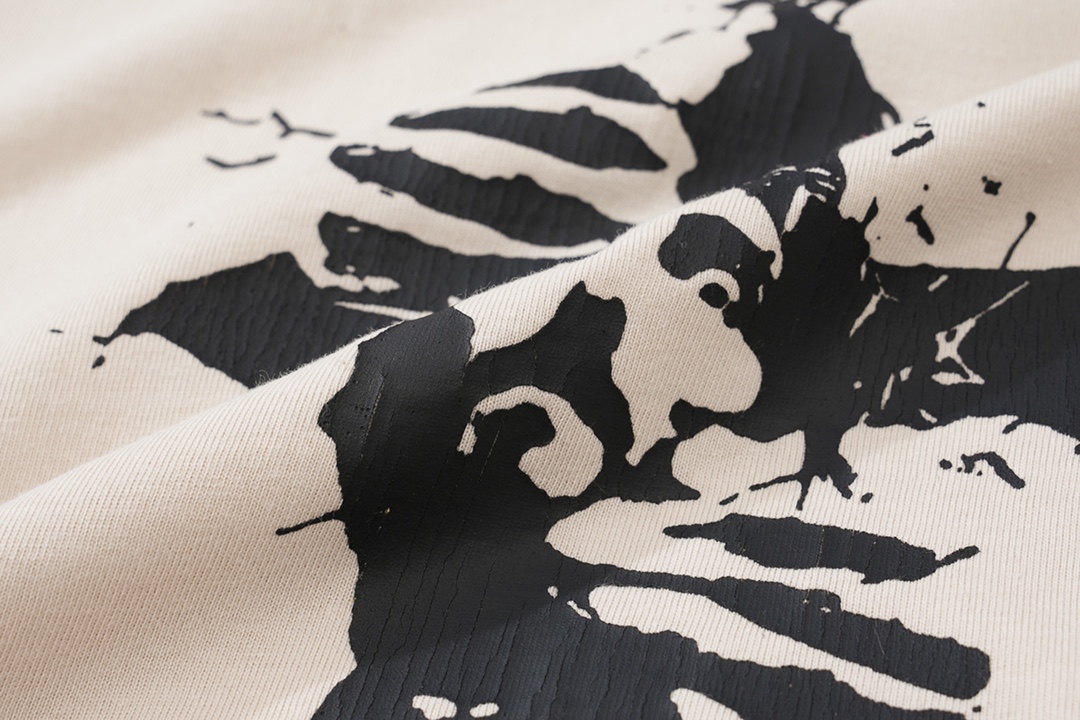 セントマイケルSAINTMICHAEL限定コピー長袖Tシャツコットンホワイト柔らかい高級花柄_5