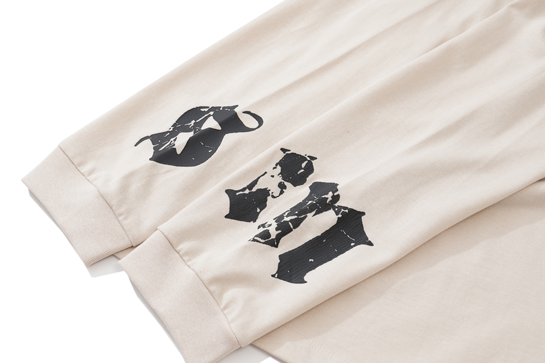 セントマイケルSAINTMICHAEL限定コピー長袖Tシャツコットンホワイト柔らかい高級花柄_6