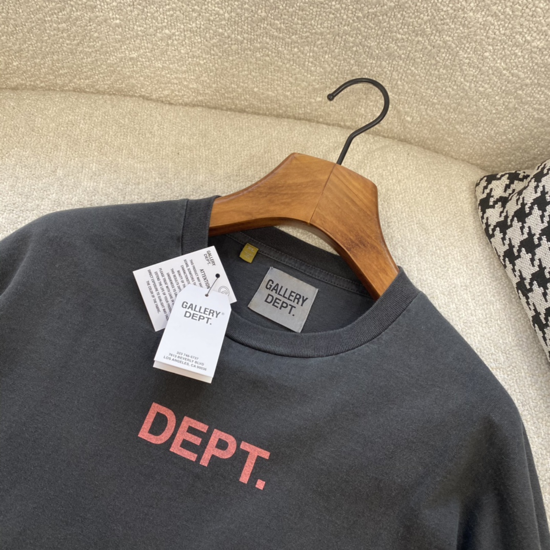 ギャラリーデプトトップスｎ級品 純綿 柔らかくて快適 長袖Tシャツ シンプル ブラック_6
