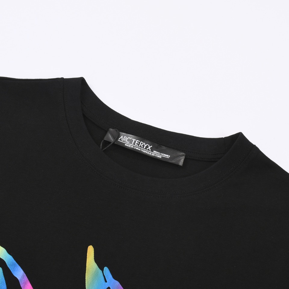 アークテリクス t シャツコピー 半袖 無地 ポケット Tシャツ 純綿 ファッション 2色可選 ブラック_2