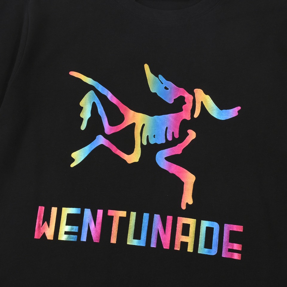 アークテリクス t シャツコピー 半袖 無地 ポケット Tシャツ 純綿 ファッション 2色可選 ブラック_3