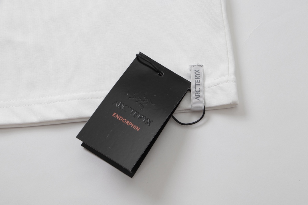 arc teryx ロン tｎ級品 半袖Tシャツ 純綿 シンプル 吸汗 3色可選 ホワイト_9