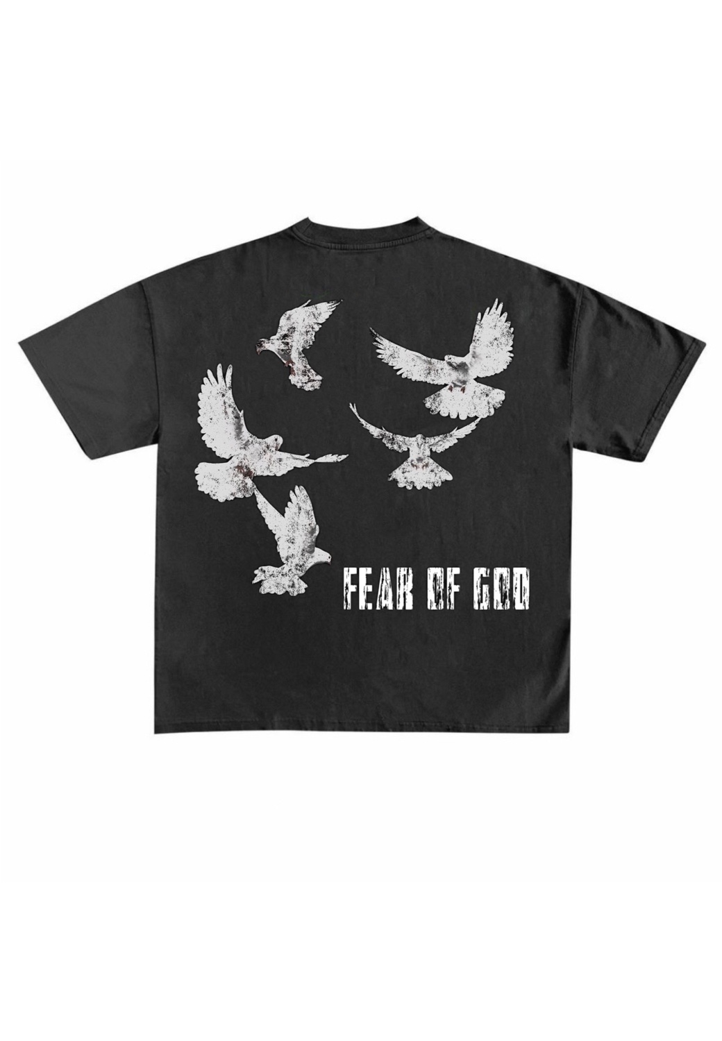 セントマイケル激安通販コピー半袖Tシャツコットンブラック柔らかい高級花柄ダメージ加工_3