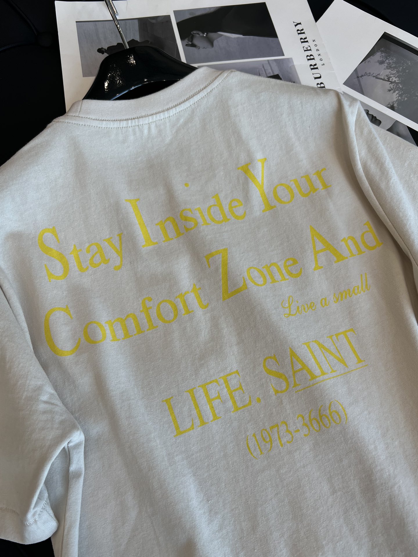 セントマイケルSAINTMICHAEL限定コピー半袖Tシャツコットンホワイト柔らかい高級花柄_6