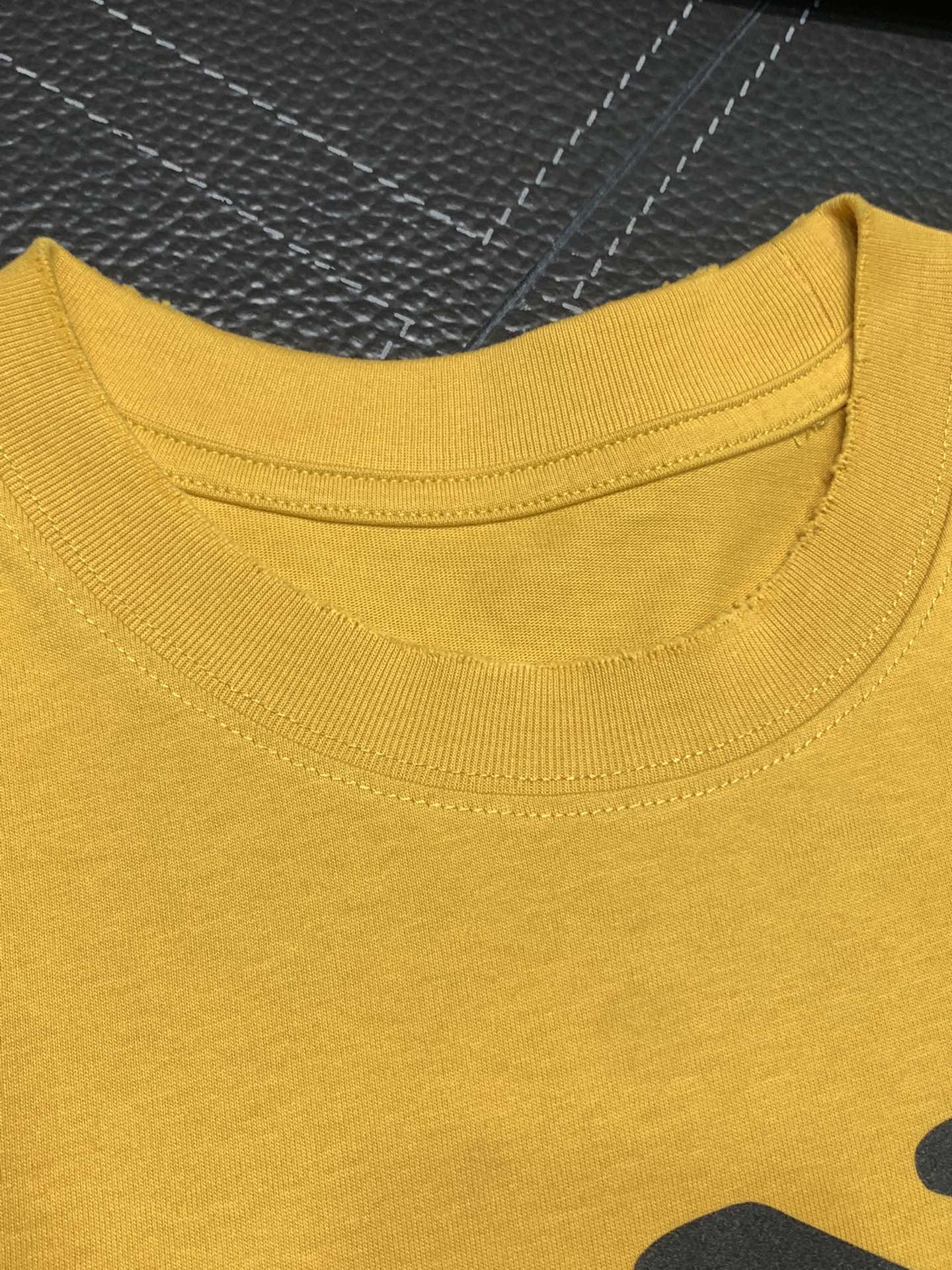 セントマイケル定番人気物コピー半袖Tシャツコットンオレンジ柔らかい高級花柄_4