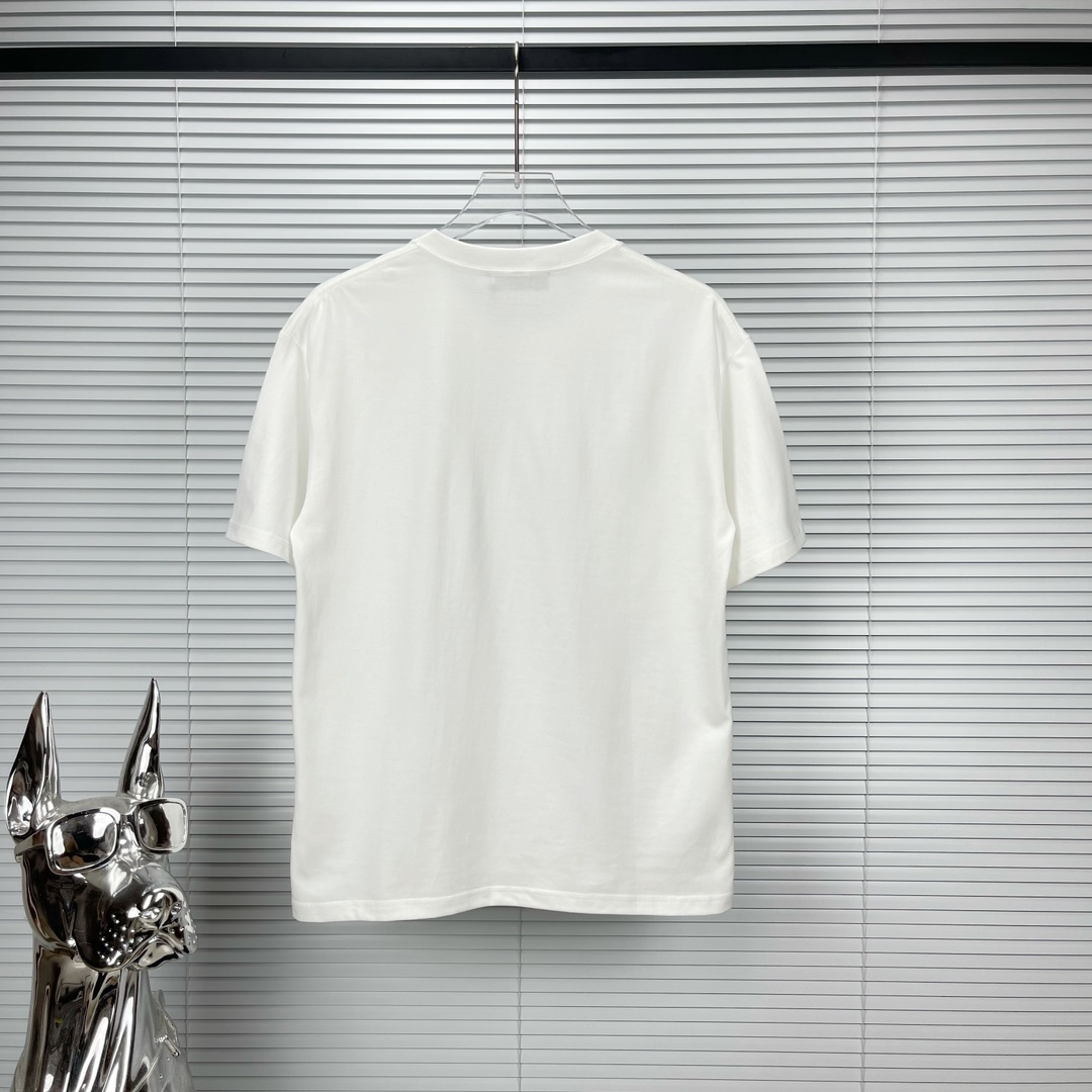 激安品！アミリtシャツたたみ偽物 半袖Tシャツ 夏 綿 100%  2色可選 ホワイト_8