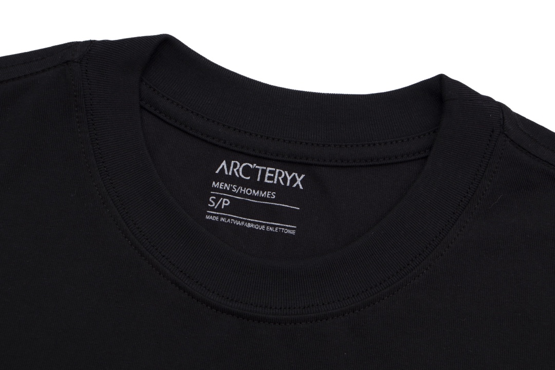 アークテリクス t シャツコピー シンプル 半袖 コットン 純綿 ファッション ブラック_8