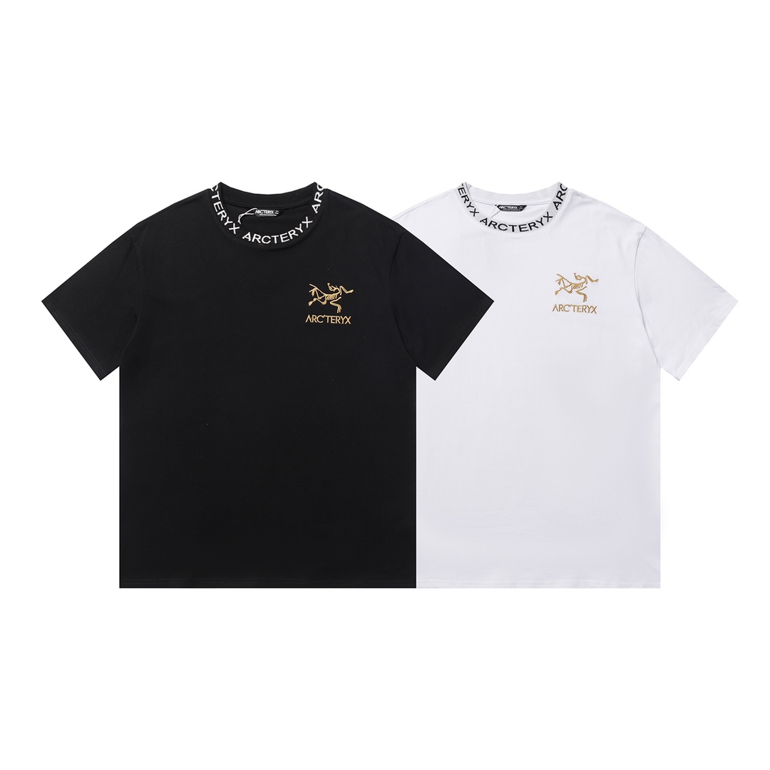 アークテリクス アンゾ t シャツｎ級品 激安品 シンプル 半袖 綿100% 2色可選 ホワイト ブラック_6