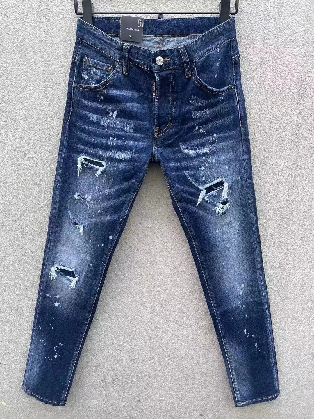 ディースクエアードハーフパンツ偽物 デニム ズボン ジンーズ 激安品 大人気 カジュアル ブルー_1