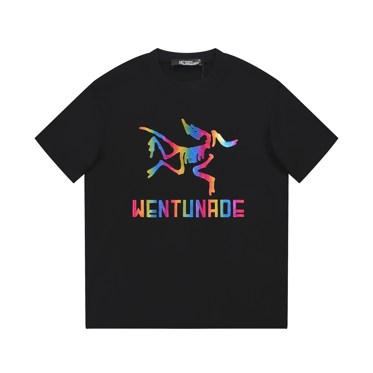 アークテリクスARCTERYX限定スーパーコピー半袖Tシャツコットンブラック柔らかい高級花柄_1