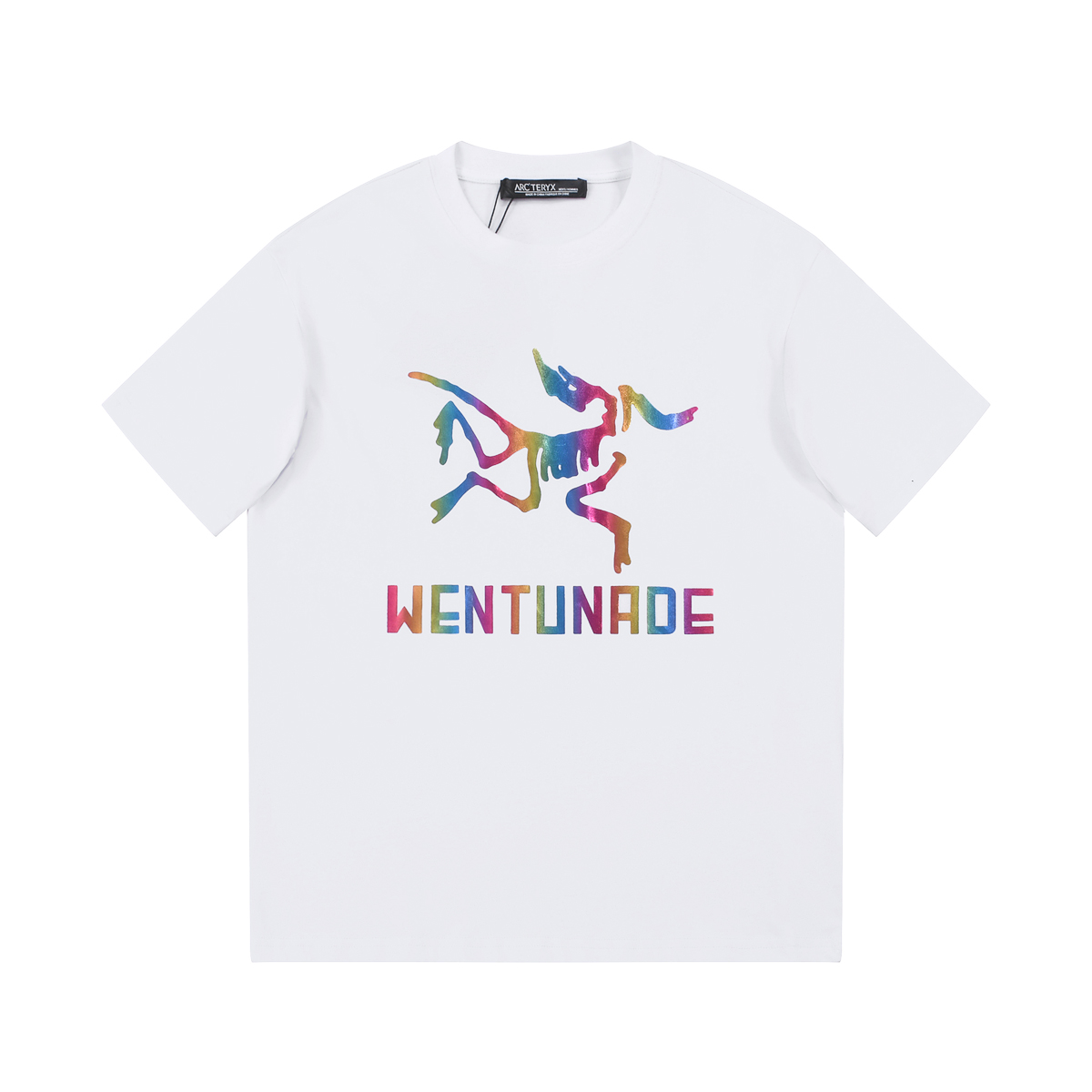 アークテリクススーパーコピー半袖Tシャツコットンホワイト柔らかい高級花柄_1