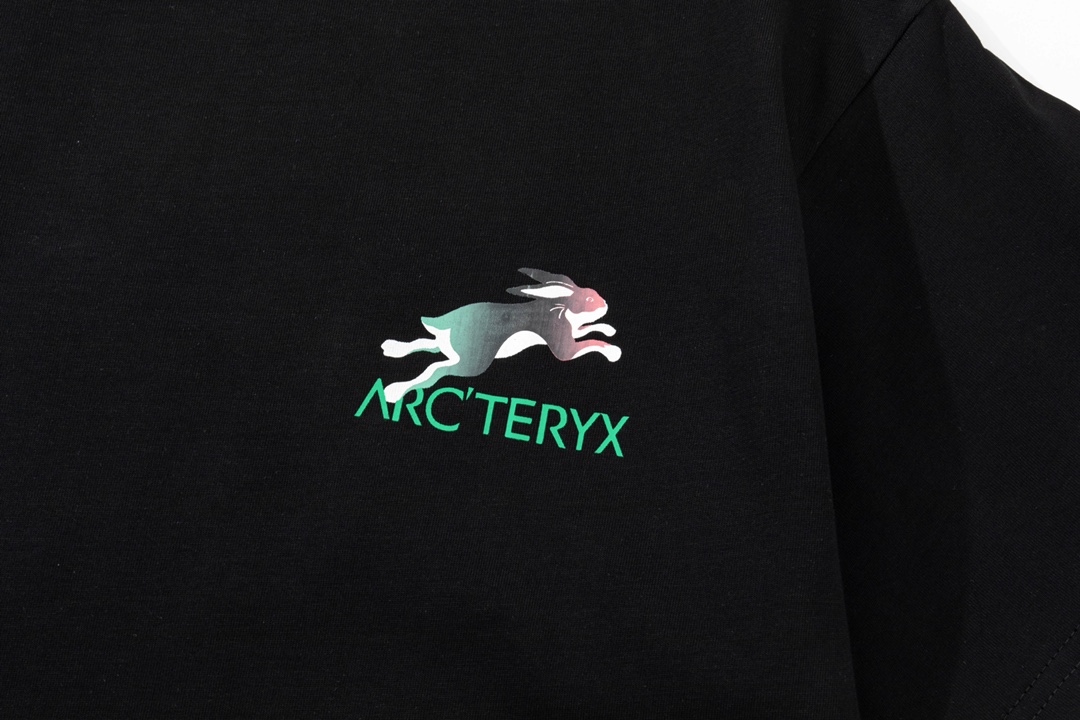 アークテリクス激安通販スーパーコピー半袖Tシャツコットンブラック柔らかい高級花柄_2
