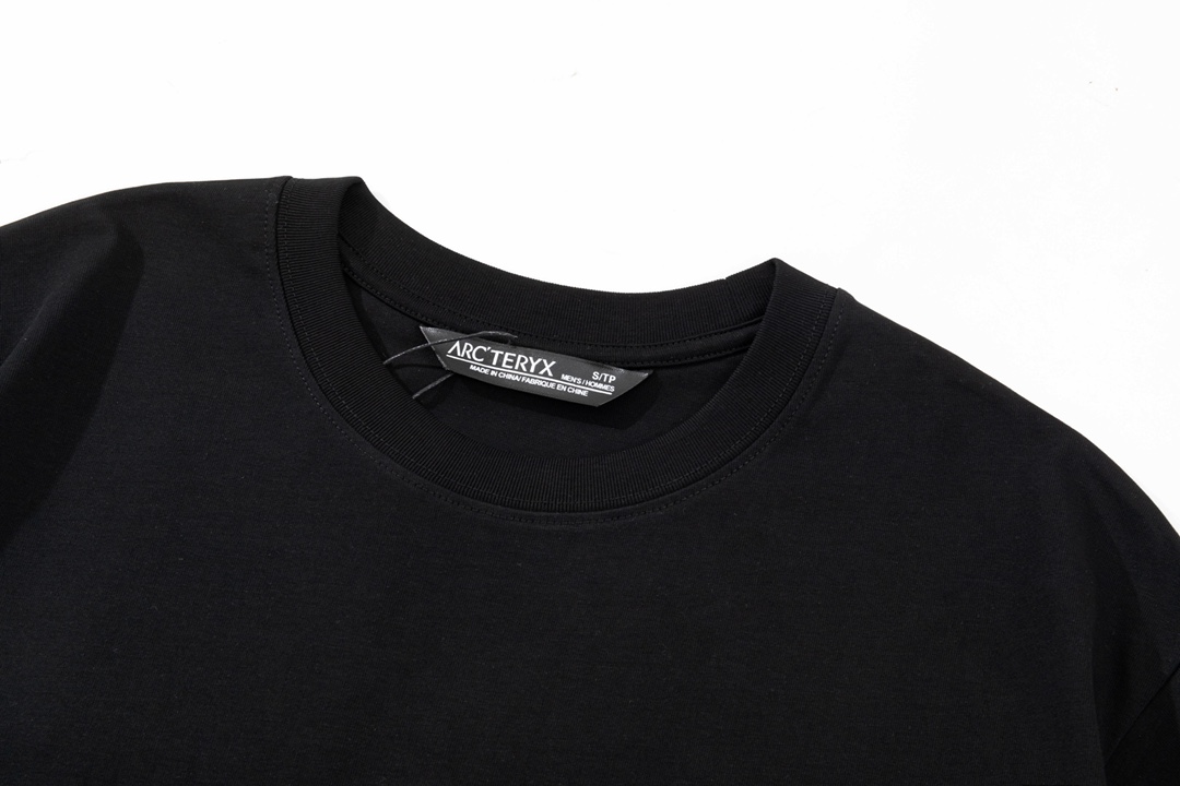 アークテリクス激安通販スーパーコピー半袖Tシャツコットンブラック柔らかい高級花柄_3