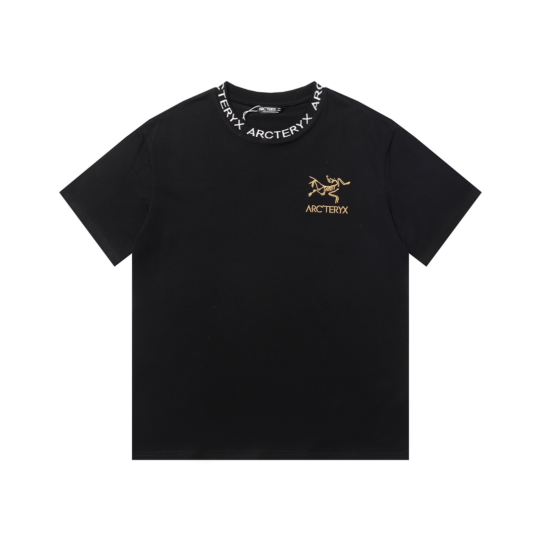 アークテリクス定番人気物スーパーコピー半袖Tシャツコットンブラック柔らかい高級花柄_2