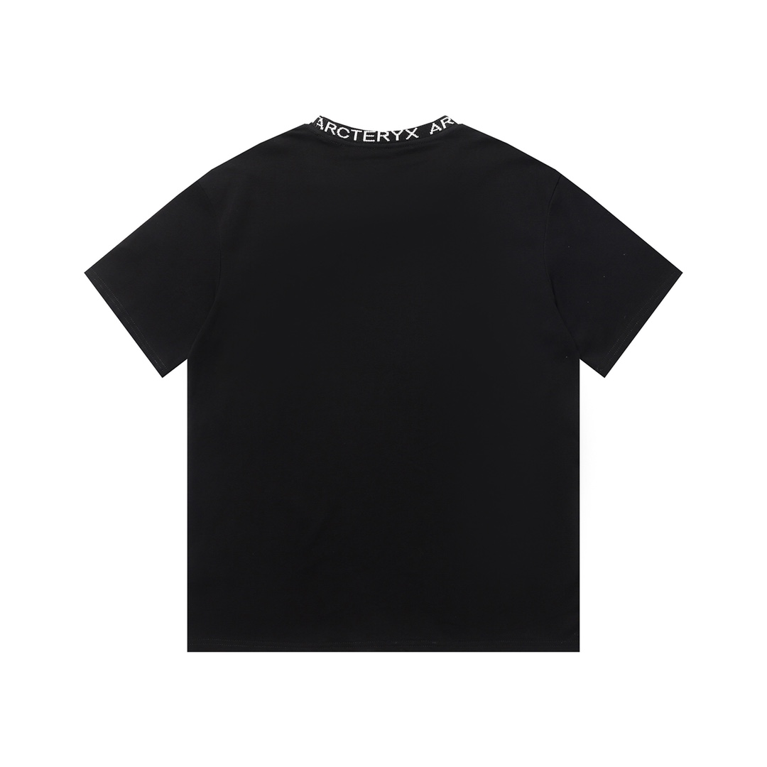 アークテリクス定番人気物スーパーコピー半袖Tシャツコットンブラック柔らかい高級花柄_6