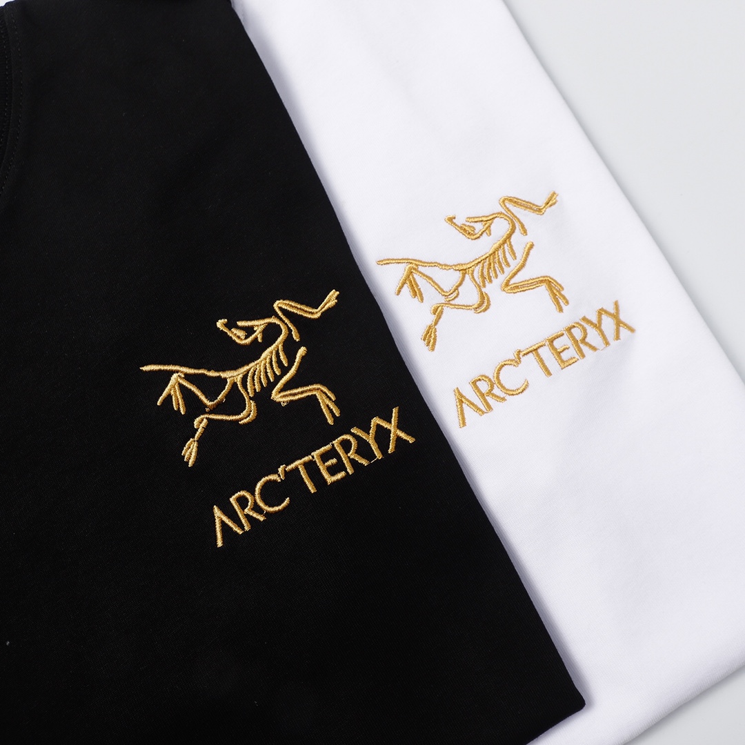アークテリクス激安通販スーパーコピー半袖Tシャツコットンブラック柔らかい高級花柄_2