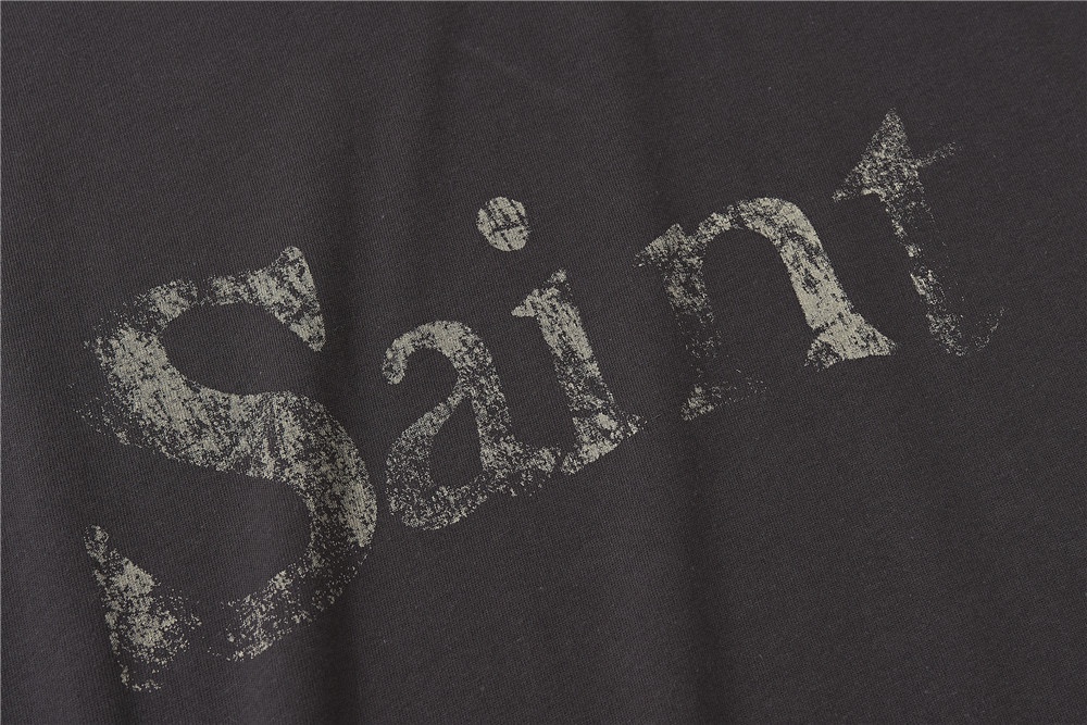 セントマイケルスーパーコピー半袖Tシャツコットンブラック柔らかい高級花柄_3