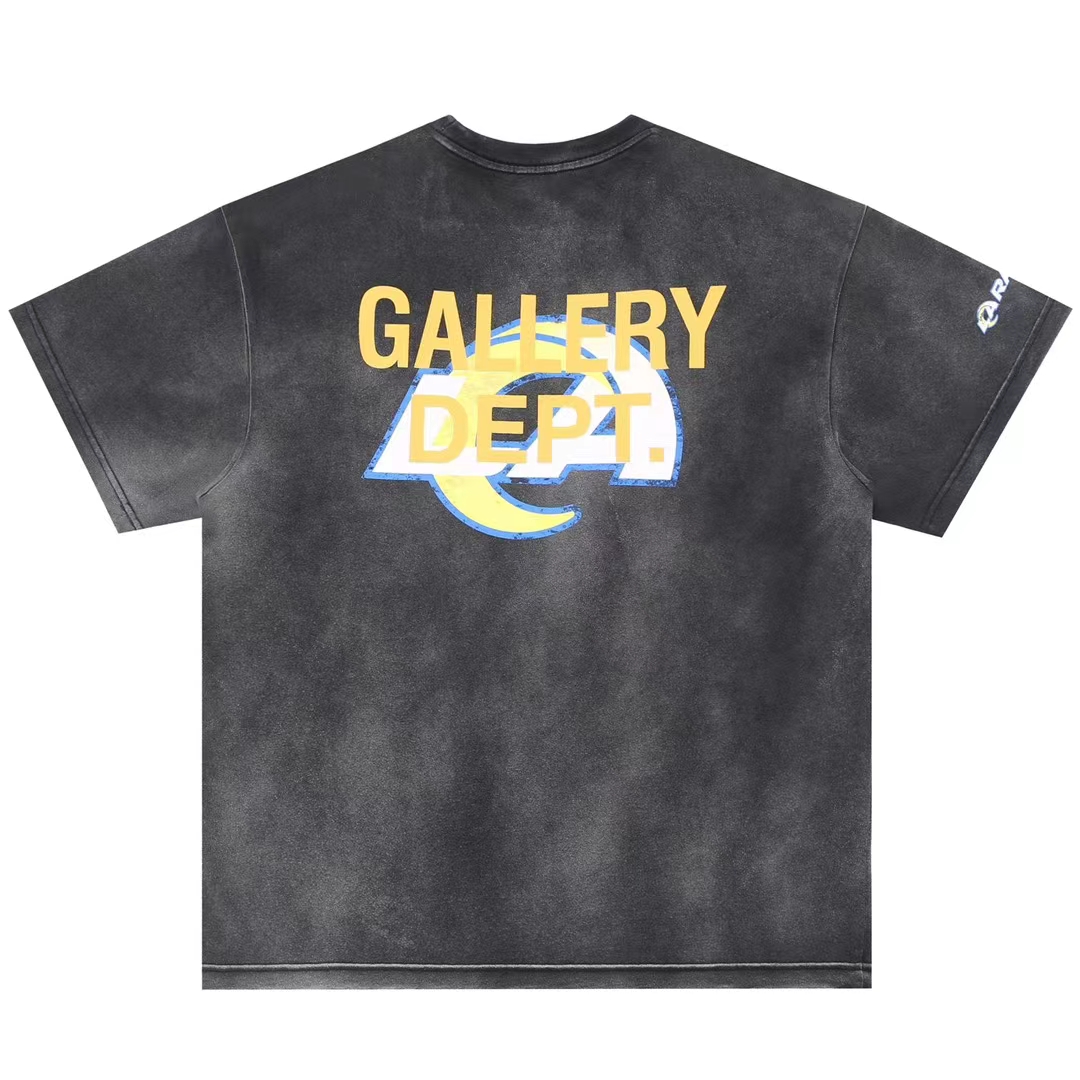 NEW!新作 ギャラリーデプトとは激安通販 柔らかい シンプル Tシャツ ファッション 男女兼用 ブラック_2