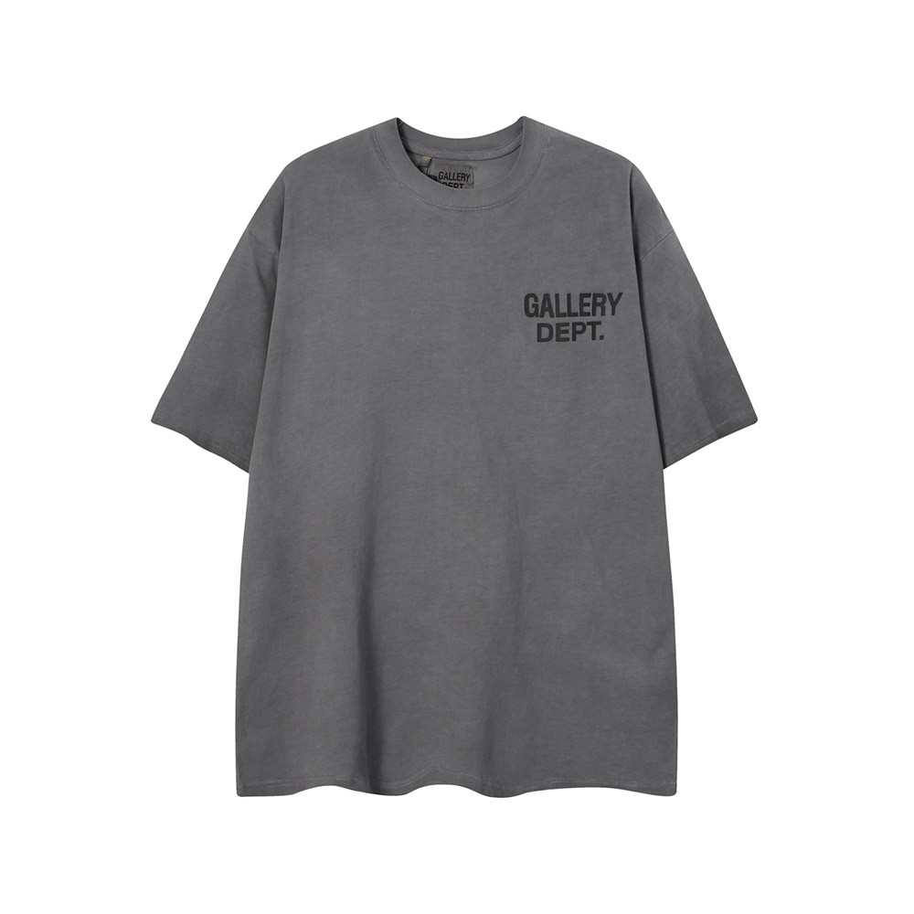 【激安】高級品通販 デプトギャラリーコピー 人気品 柔らかい シンプル Tシャツ 夏服 グレイ_1