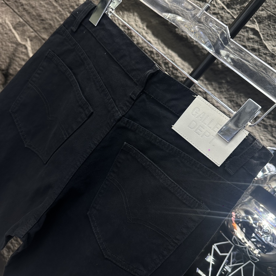 HOT100%新品ギャラリーデプト 激安通販 シンプル ジンーズ デニム おしゃれ新作販売 ブラック_7