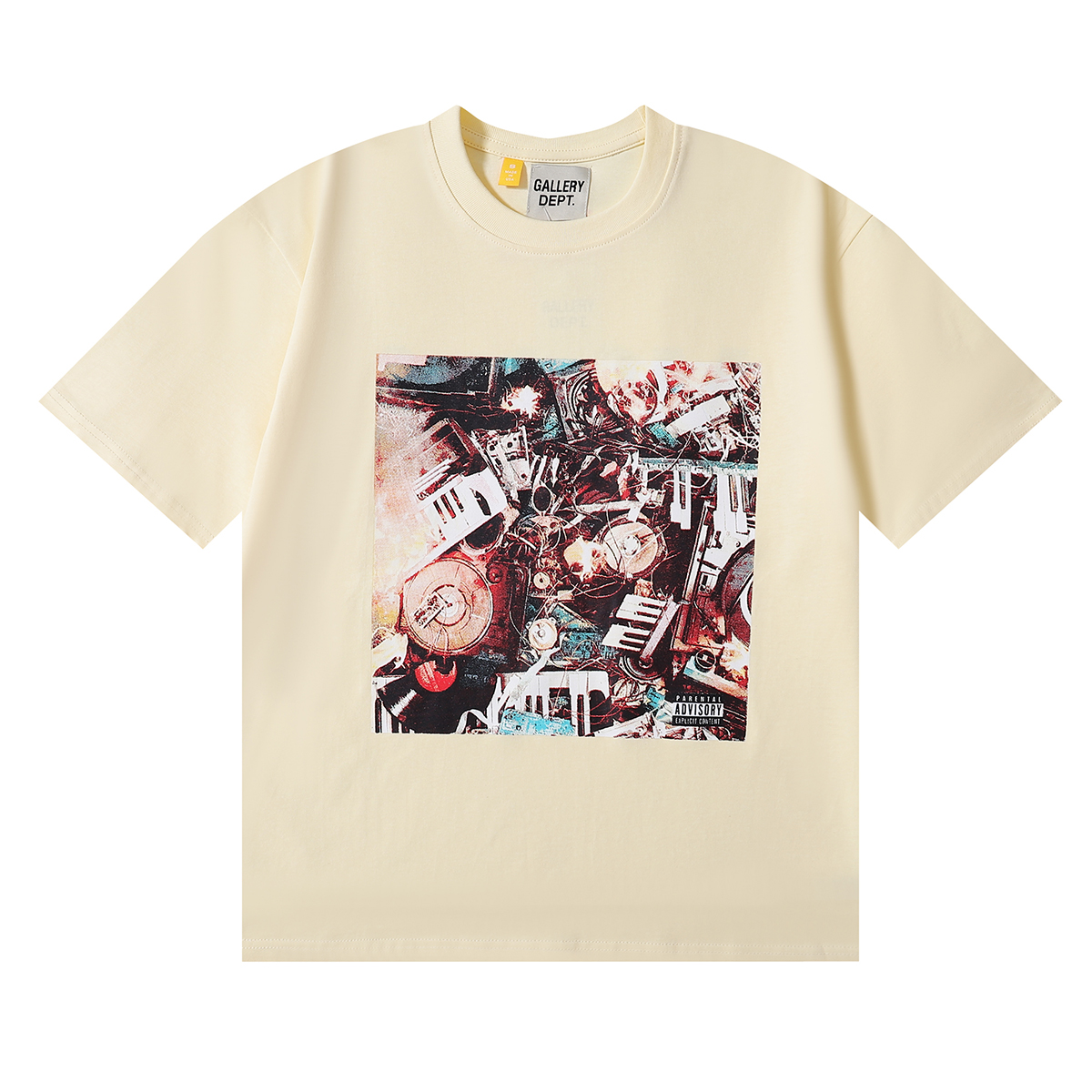 人気定番可愛い ギャラリー t シャツコピー 短袖 Tシャツ シンプル日常 純綿 ファッション 夏服 2色可選_4