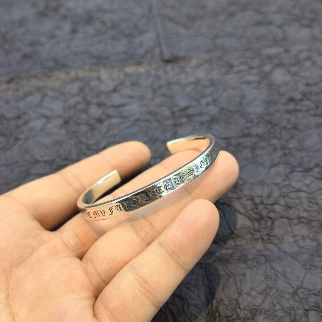 クロムハーツブレスレット値段ｎ級品 ファッション 純銀 プレゼント 精巧 流行 シルバー_5