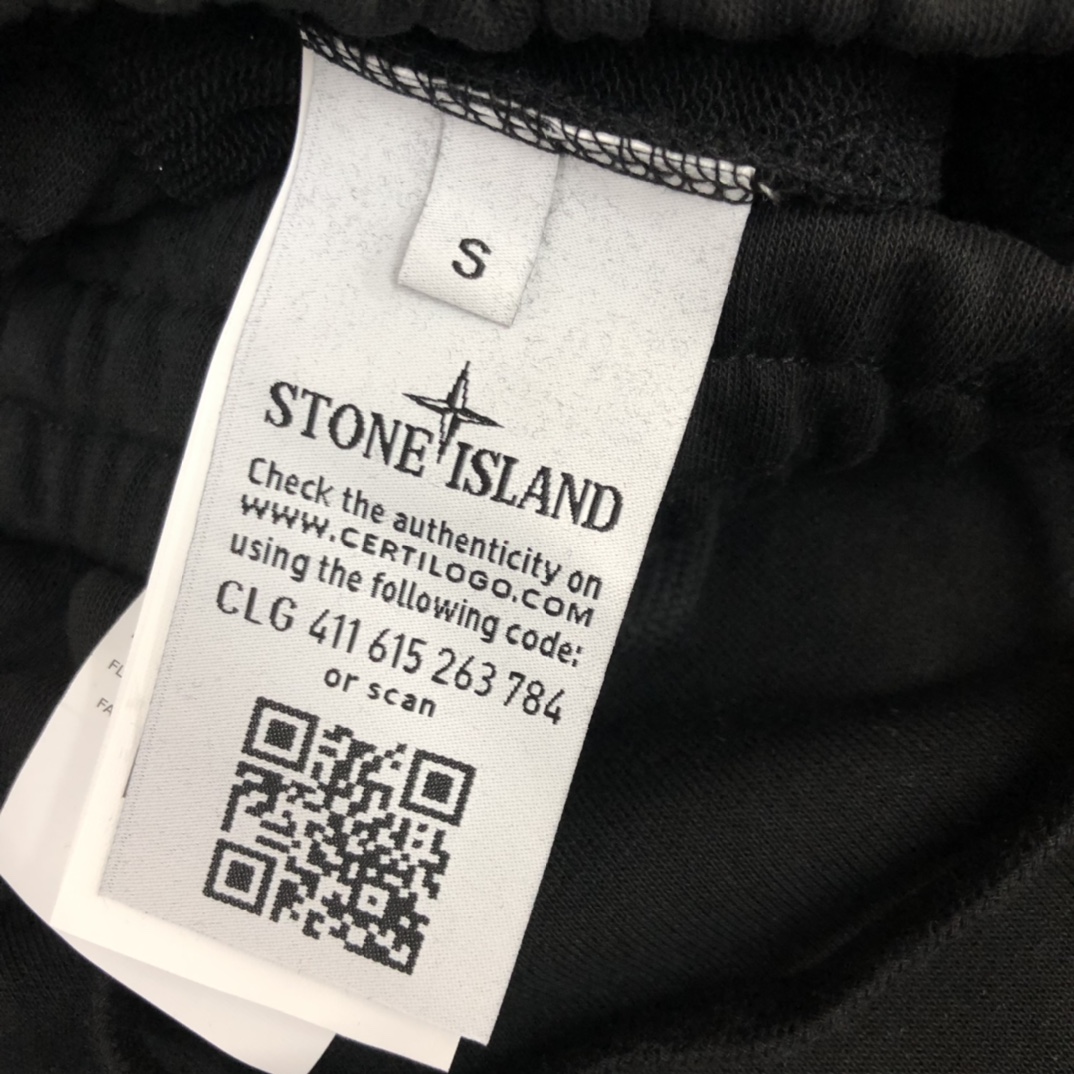 人気ストーン アイランド 半 ズボンｎ級品 シンプル 人気 春夏ズボン ショットパンツ ブラック_8