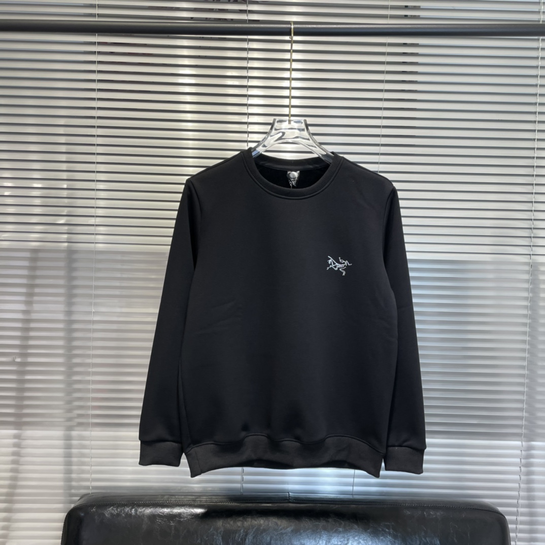 爆買い大得価アークテリクス上着ｎ級品 運動セット 暖かい 防寒 大きいサイズ 男女兼用 ブラック_5