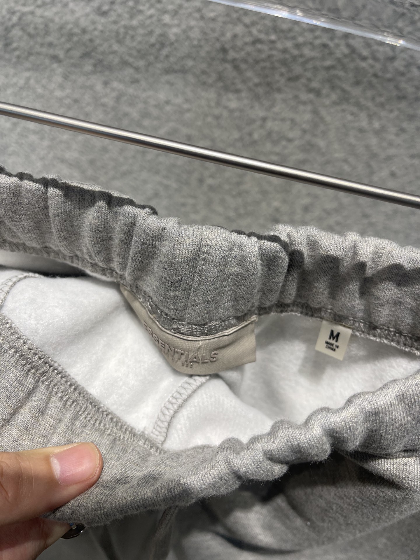 新作入荷格安フィアオブゴッド サイズ感激安通販 シンプル 純綿 ランニングカジュアルパンツ グレイ_5