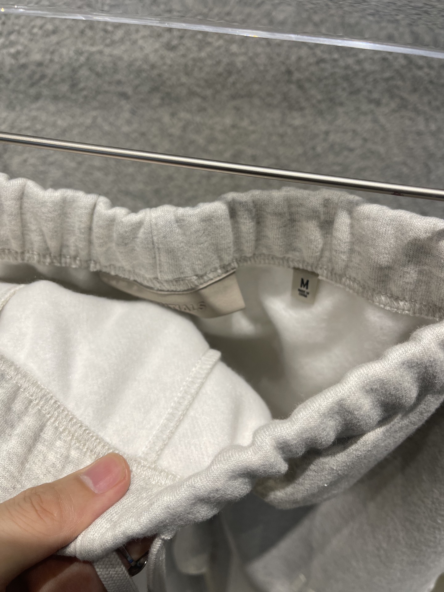 新作入荷格安フィアオブゴッド サイズ感激安通販 シンプル 純綿 ランニングカジュアルパンツ グレイ_6