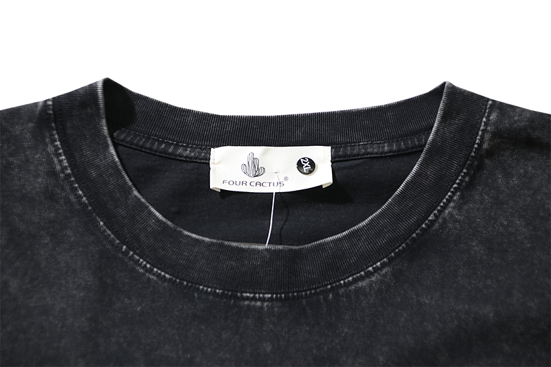 セントマイケル定番人気物スーパーコピー半袖Tシャツコットンブラック柔らかい高級花柄_3