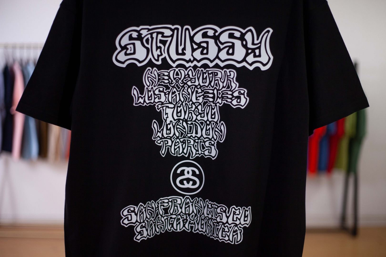 純綿トップス!!ステューシーtシャツメルカリスーパーコピー 短袖T 柔らかい 人気商品 2色可選_4