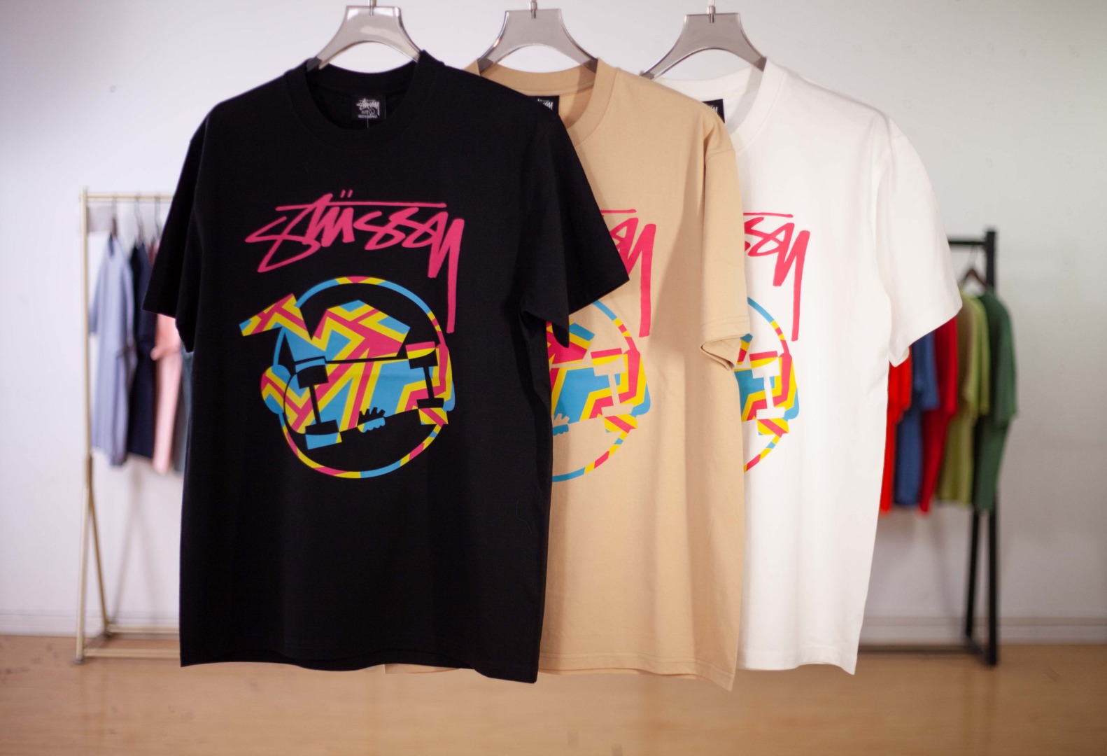 大人気個性がある雰囲気 ステューシーtシャツコーデコピー 短袖T 純綿 柔らかい 人気 多色可選_2