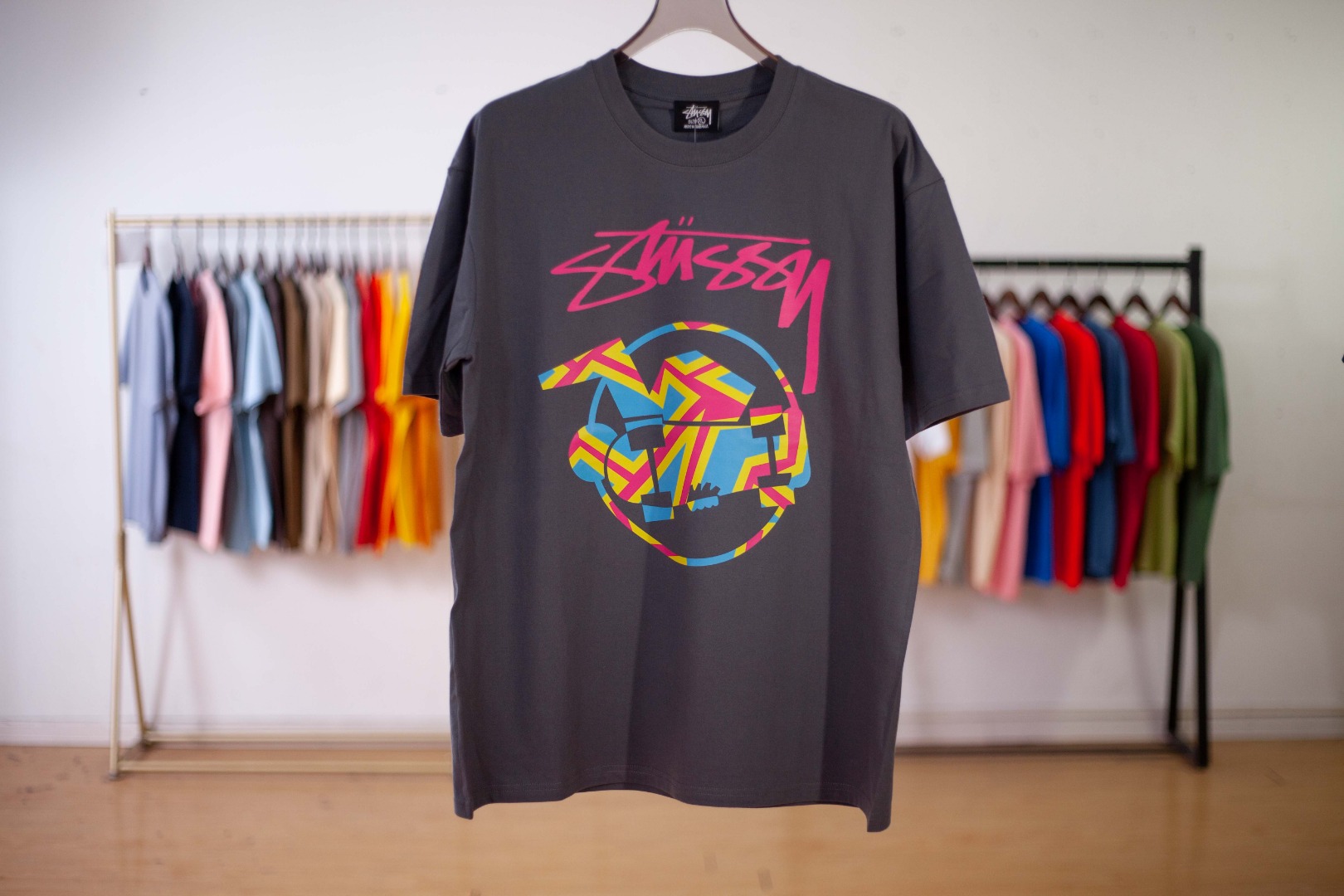 大人気個性がある雰囲気 ステューシーtシャツコーデコピー 短袖T 純綿 柔らかい 人気 多色可選_5