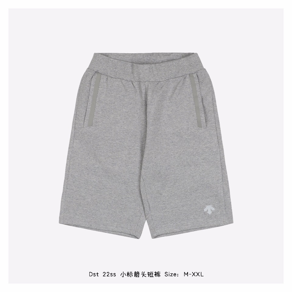 NEW夏のデサントショットパンツコピー 運動 ランニング シンプル 軽量 柔らかい グレイ_1