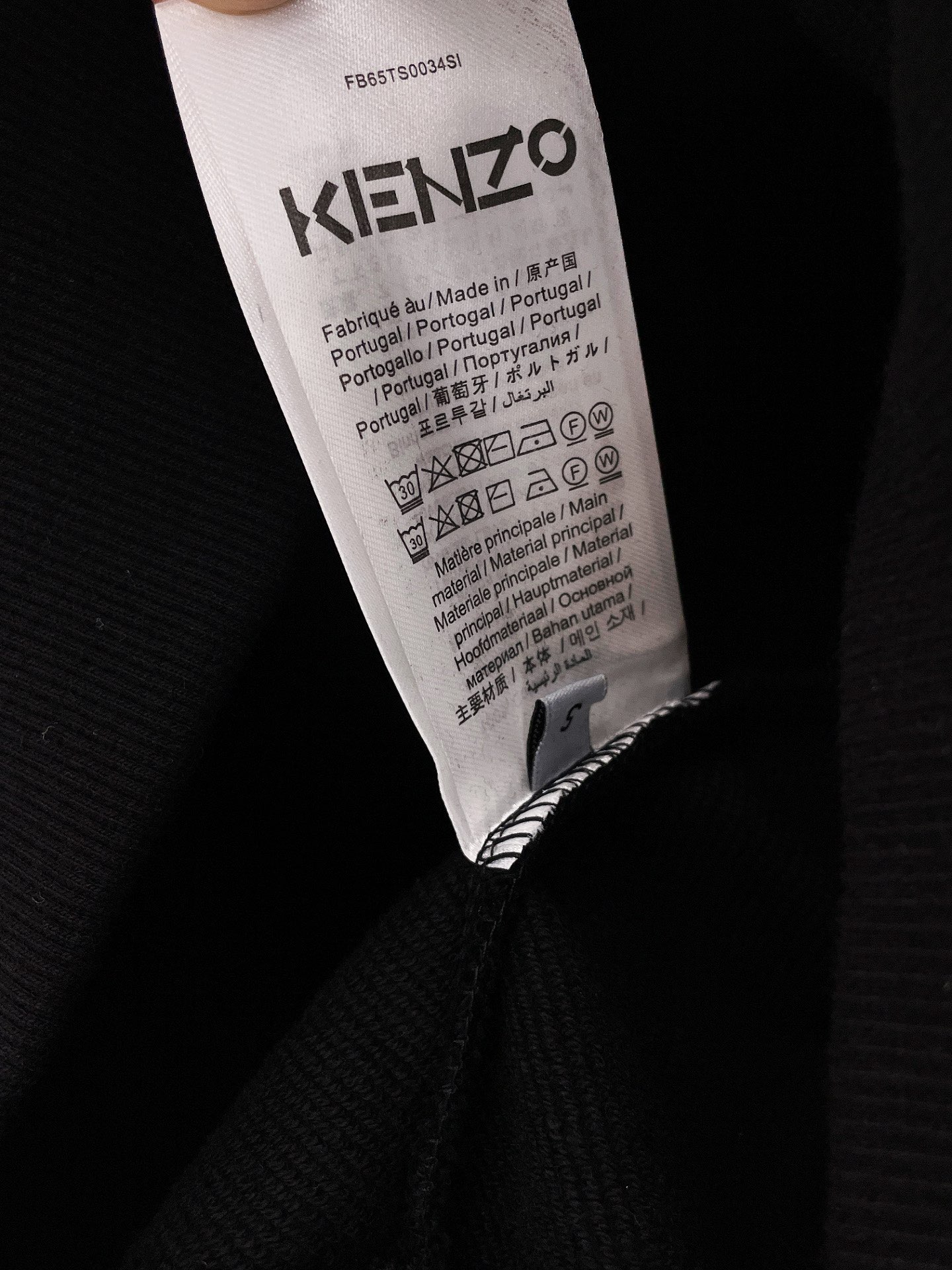 ケンゾー激安通販スーパーコピーパーカーコットンブラックおしゃれ軽い花柄柔らかい_6