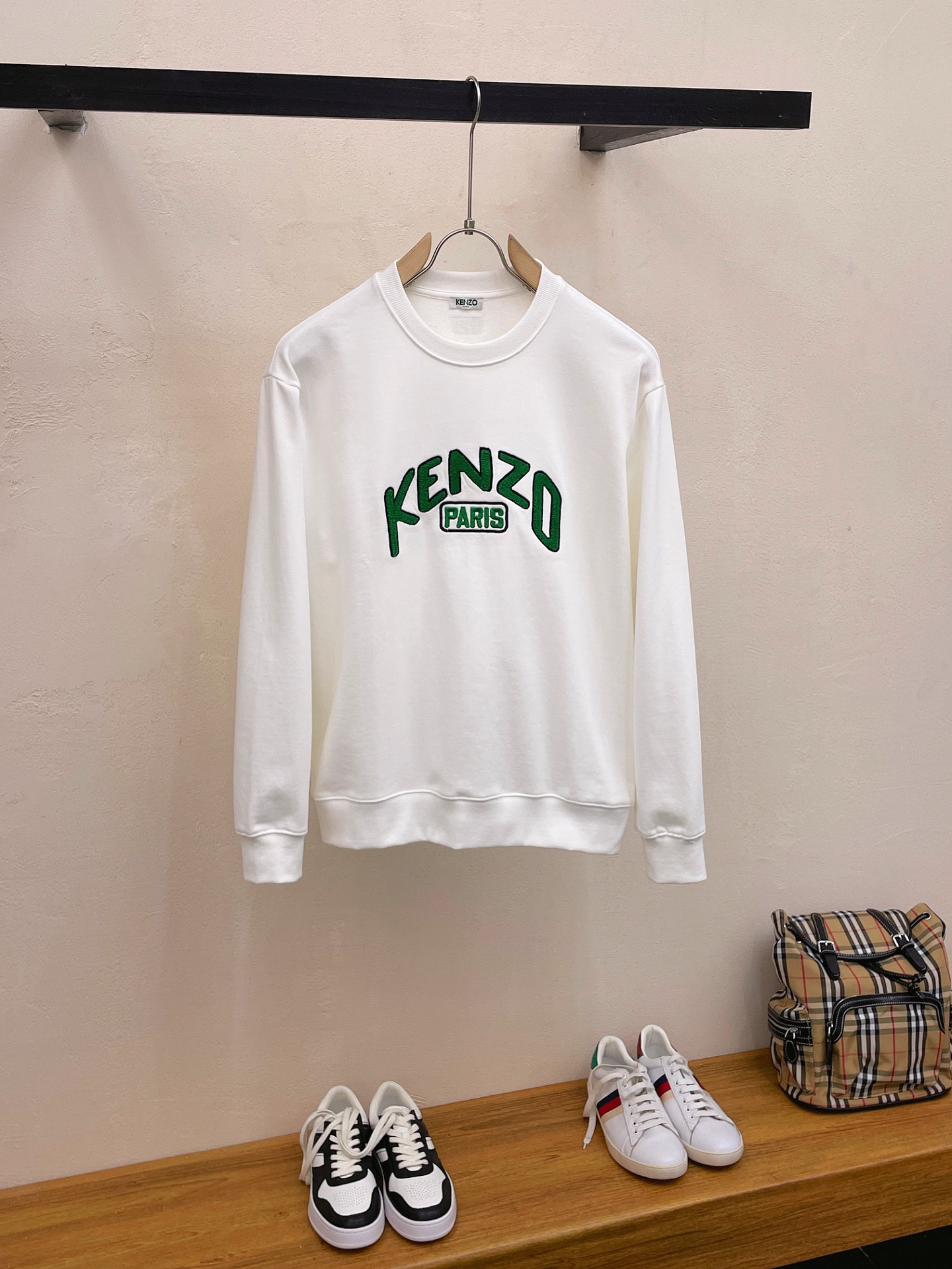 ケンゾー定番人気物スーパーコピーパーカーコットンホワイトおしゃれ軽い花柄柔らかい_1