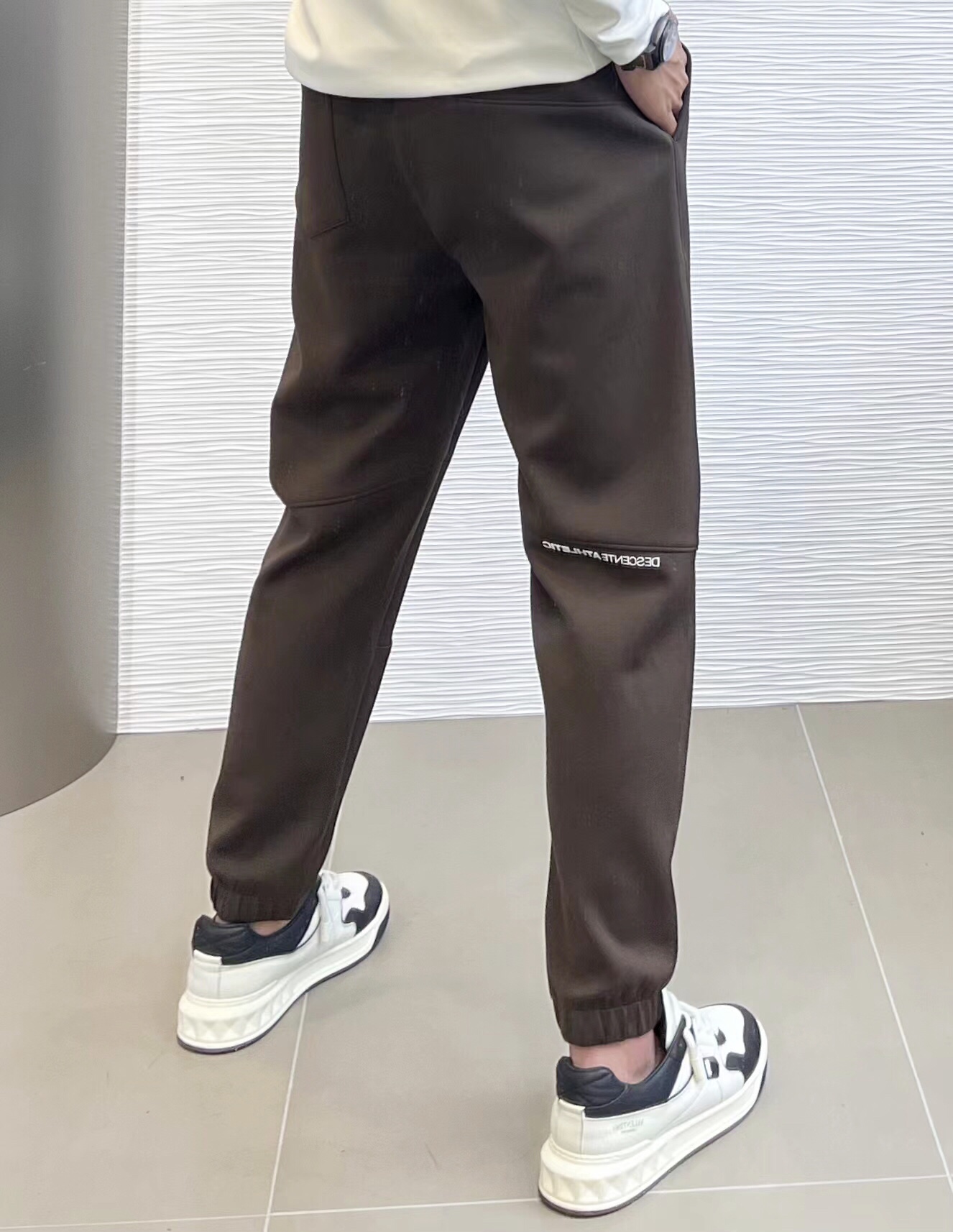 デサント パンツ 夏ｎ級品 人気セールHOT 新着 純綿 快適 カジュアルズボン ファッションパンツ ブラウン_2