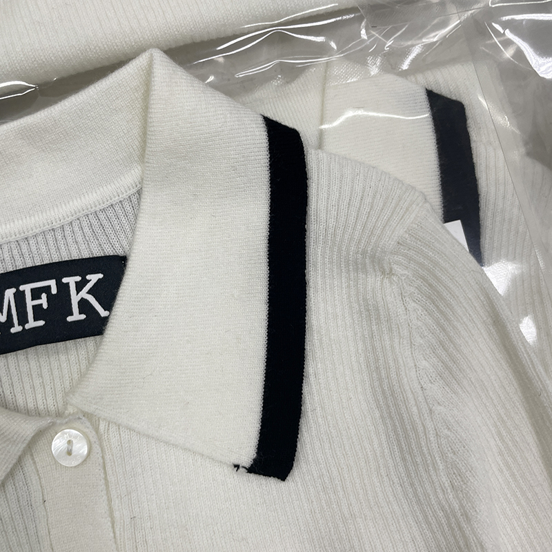 SMFK セーター無地ｎ級品人気 ショットトップス 暖かい 新品 シンプル レディース ホワイト_5