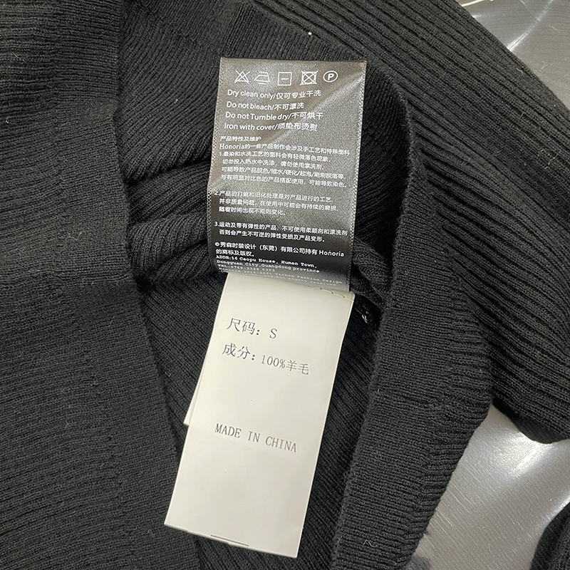 SMFK セーター メーカー激安通販 人気 暖かい ショットトップス 秋冬服 シンプル 2色可選 ブラック_7