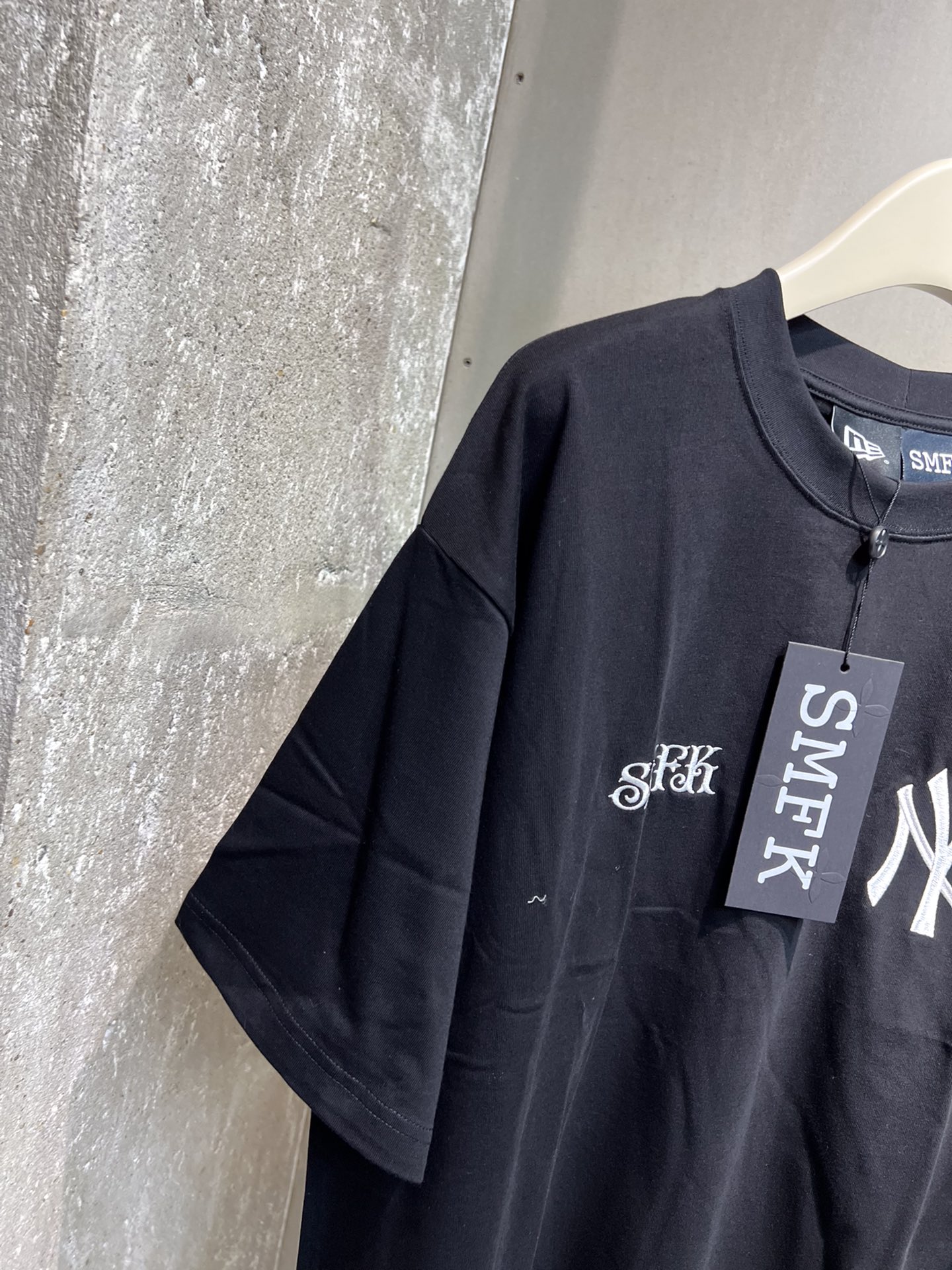 SMFKtシャツヤーン 専門店コピー 人気トップス 純綿 カジュアル 短袖Tシャツ シンプル ブラック_2