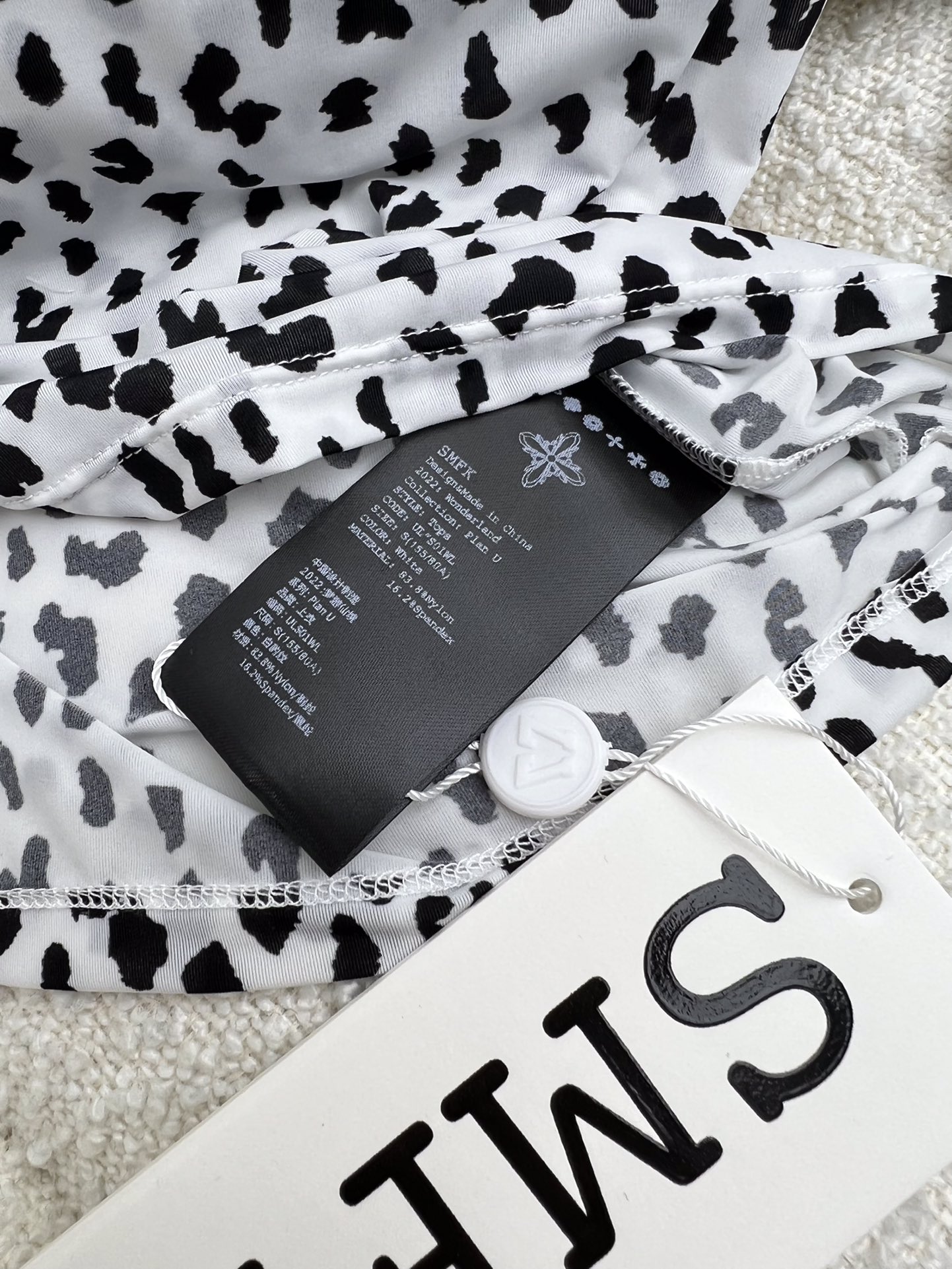 SMFKtシャツヤーンとはスーパーコピー 人気トップス 純綿 カジュアル 長袖Tシャツ シンプル 水玉模様 ホワイト_9