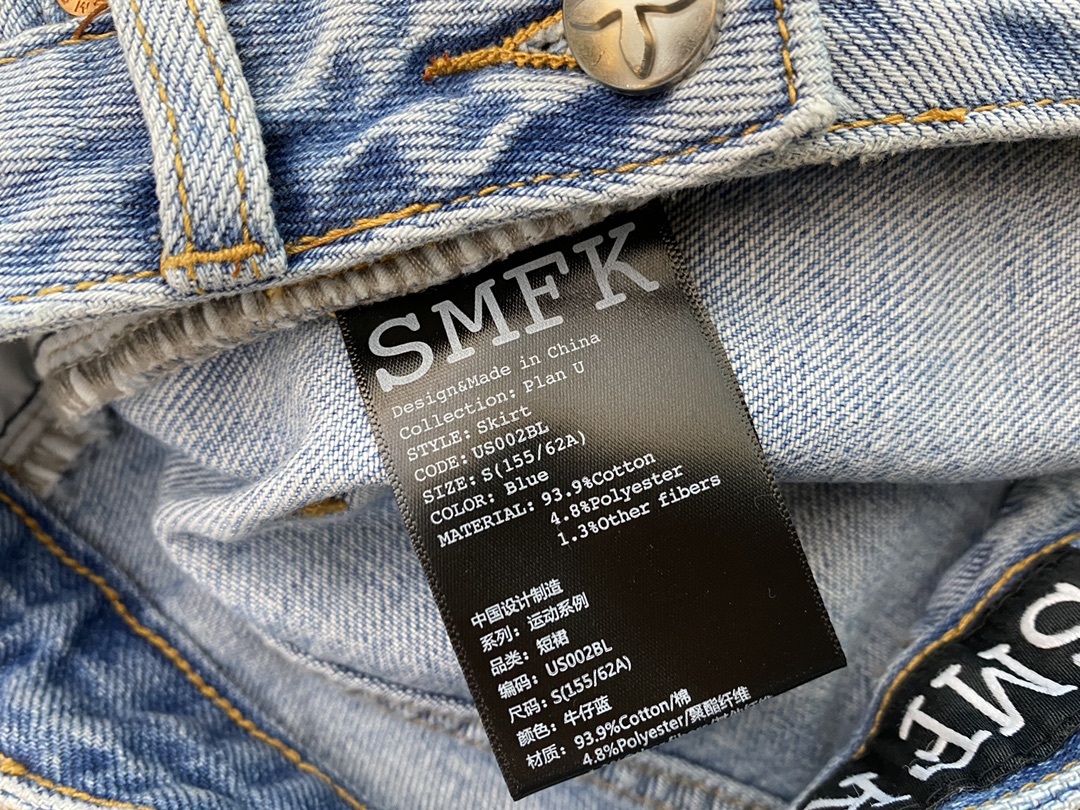 SMFKスカート サマンサモスモススーパーコピー 人気 デニム カジュアルスカート ファッション ブルー_9