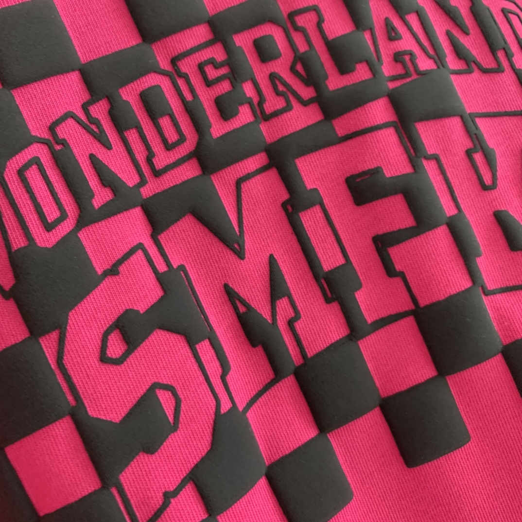 夏 新作登場 SMFKtシャツアメカジ激安通販 純綿 人気トップス 短袖 ゆったり 男女兼用 ローズレッド_3