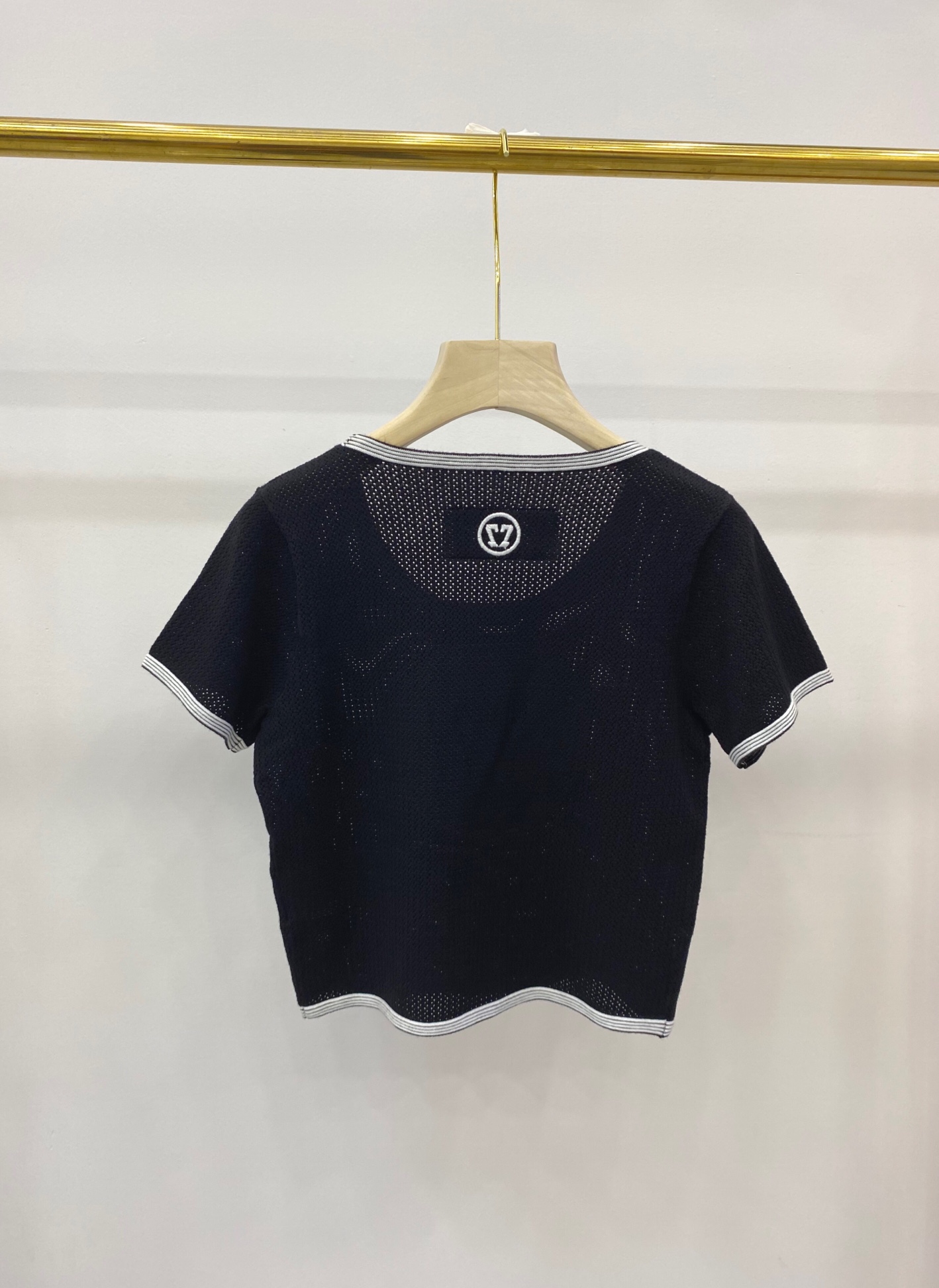 大活躍!! SMFK無地tシャツコピー 純綿 シンプル 短袖トップス セクシー 半身 ブラック_2