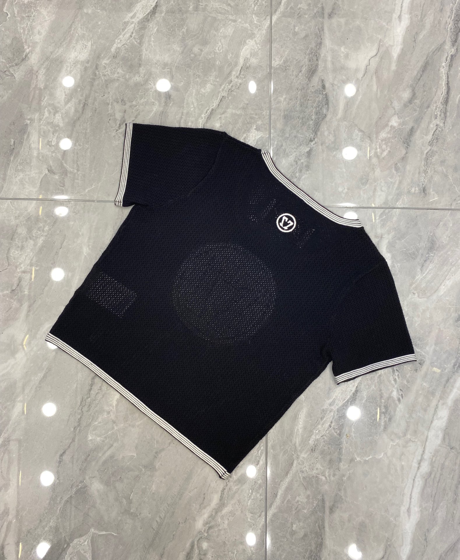 大活躍!! SMFK無地tシャツコピー 純綿 シンプル 短袖トップス セクシー 半身 ブラック_4