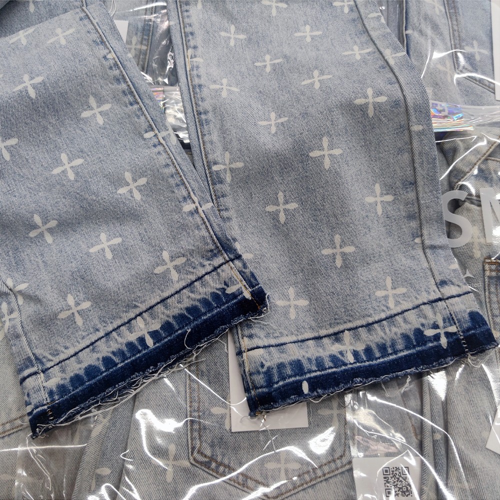 数量限定爆買いSMFKジーンズさめコピー デニム 筒形 シンプル 柔らかい 快適 ブルー_6