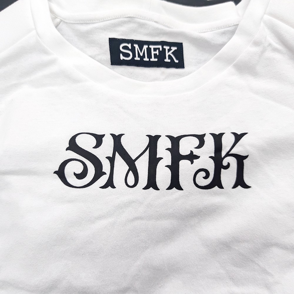 爽やか！SMFKトップス アーケードｎ級品 Tシャツ 純綿 短袖 レディース ショット 純綿 ホワイト_4