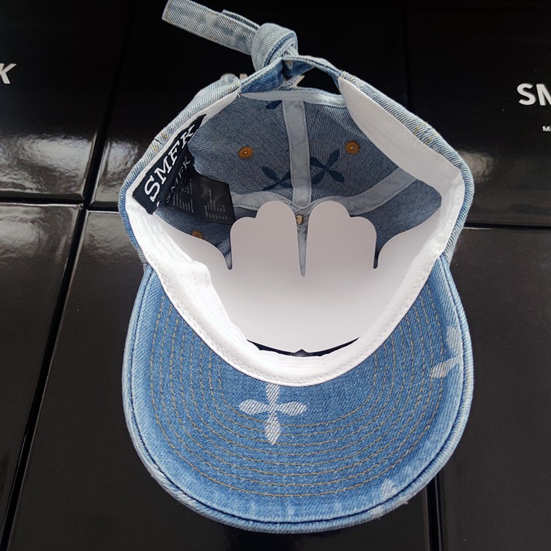 大人気 SMFKシュプリーム キャップｎ級品 デニム 軽薄 男女兼用 かっこいい ぼうし ブルー_5