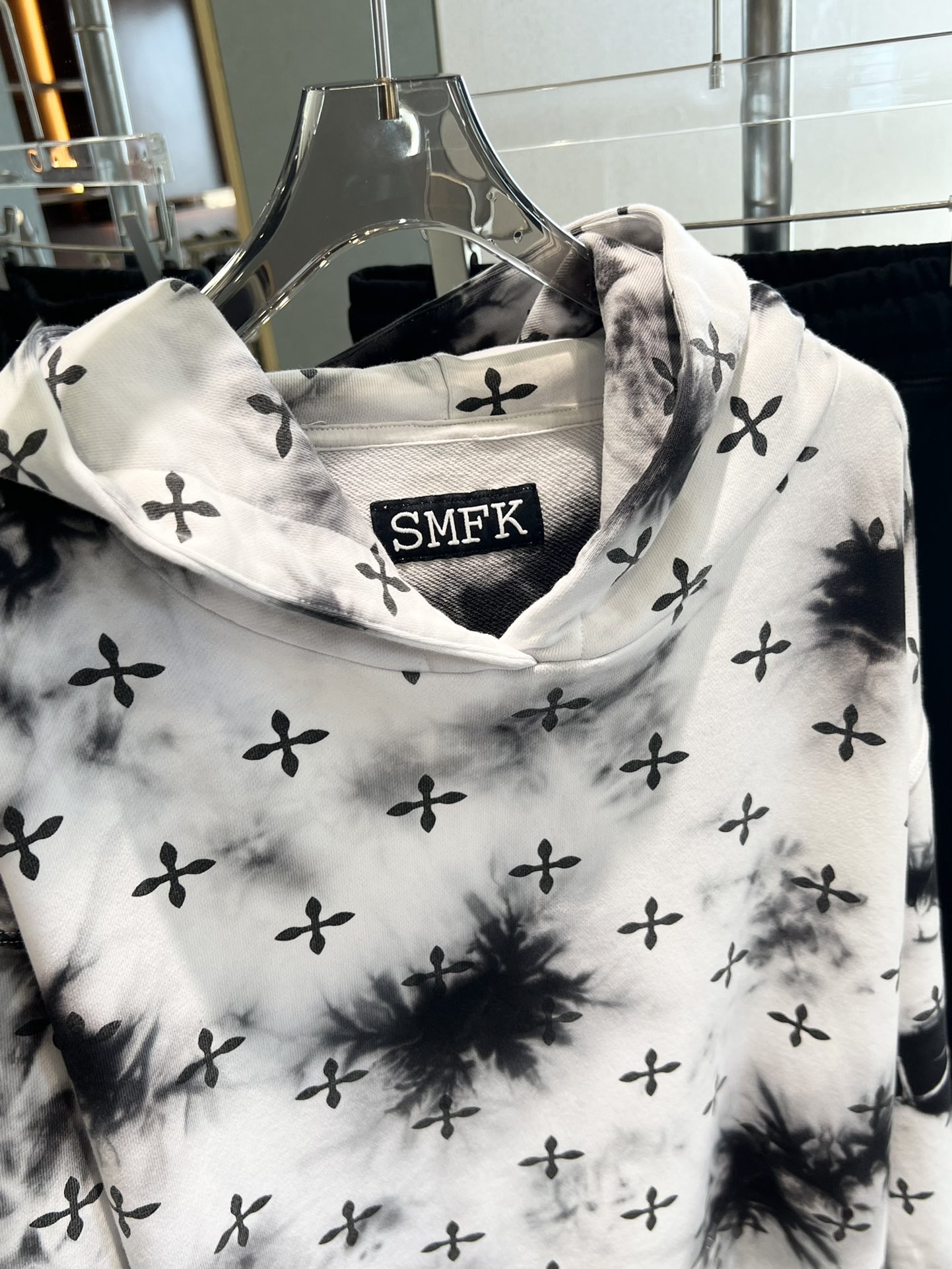 SMFKパーカー imプレミアムｎ級品 長袖 純綿 フード付き トップス カラフル ホワイト_3